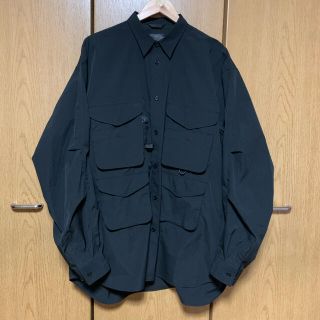 ジャーナルスタンダード(JOURNAL STANDARD)のDAIWA PIER39 MULCH POCKET FIELD SHIRTS 黒(シャツ)