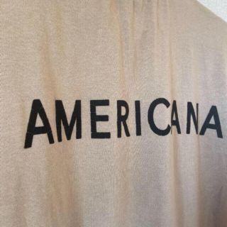 アメリカーナ(AMERICANA)の美品　アメリカーナ サイドジップ スウェット ワンピース 定価18900(ロングワンピース/マキシワンピース)