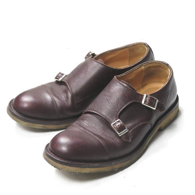 KENNETH FIELD DOUBLE MONK STRAP レザーシューズ - recantolarfeliz