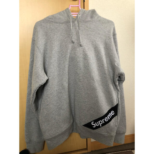 supreme corner label hooded sweatshirt パーカー