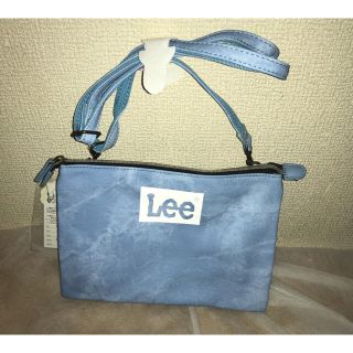 リー(Lee)のLeeショルダーバッグ320-451  ¥4950→¥1990ブルー新品未使用(ショルダーバッグ)