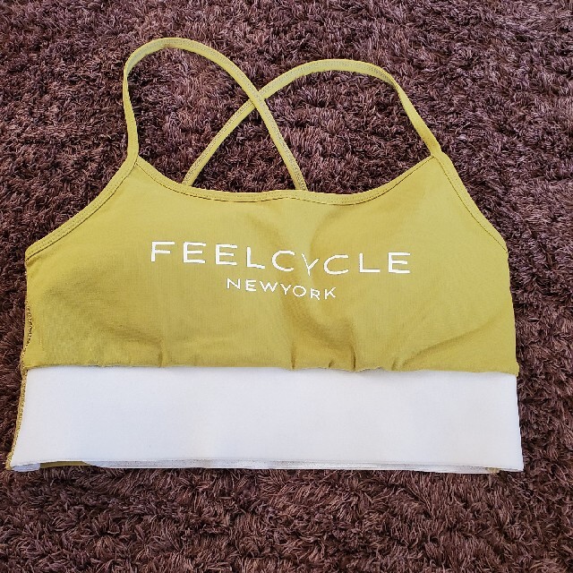 ［新品］feelcycle ブラトップ　イエロー