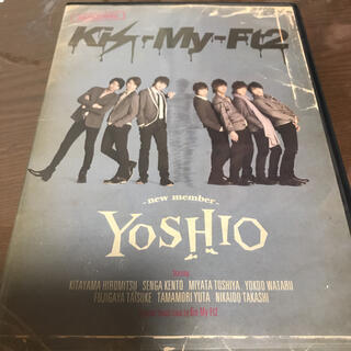 キスマイフットツー(Kis-My-Ft2)のYOSHIO　-new　member-（初回生産限定盤） DVD(舞台/ミュージカル)