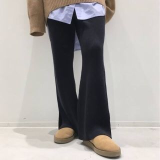 ドゥーズィエムクラス(DEUXIEME CLASSE)のL'Appartementアパルトモン　KNIT PANTSカシミヤ(カジュアルパンツ)