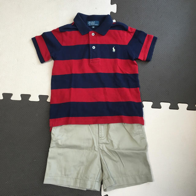 POLO RALPH LAUREN(ポロラルフローレン)のPolo ラルフ上下セット キッズ/ベビー/マタニティのキッズ服男の子用(90cm~)(Tシャツ/カットソー)の商品写真