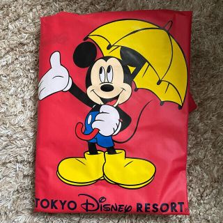 ディズニー(Disney)の〈未使用〉ディズニー レインコート ポンチョ 150cm(レインコート)