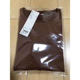 ユニクロ(UNIQLO)のユニクロ ヒートテックコットンクルーネックT(長袖) L(Tシャツ(長袖/七分))