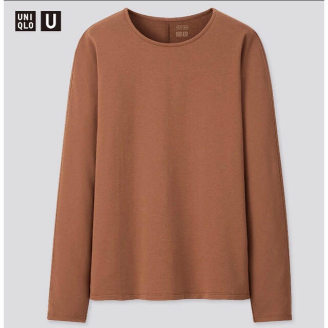 UNIQLO(ユニクロ)のユニクロ ヒートテックコットンクルーネックT(長袖) XL レディースのトップス(Tシャツ(長袖/七分))の商品写真