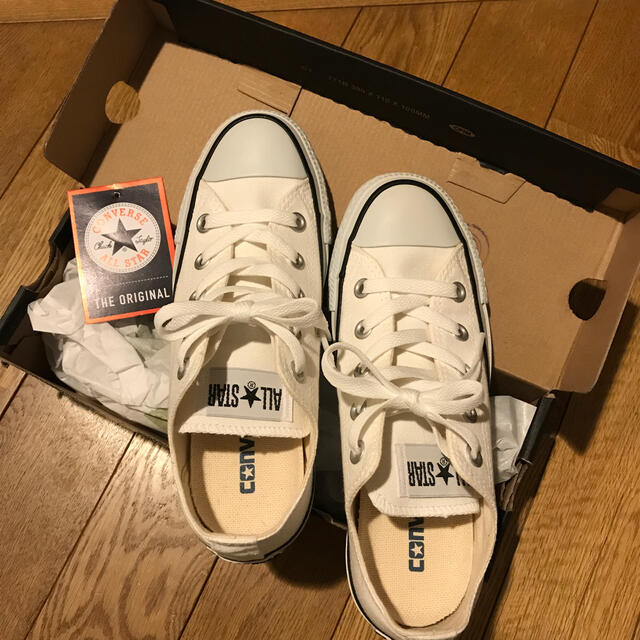 CONVERSE(コンバース)のコンバース　オールスター　ローカット　ホワイト　22.5 レディースの靴/シューズ(スニーカー)の商品写真