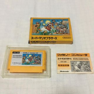 ファミコン　スーパーマリオブラザーズ(家庭用ゲームソフト)