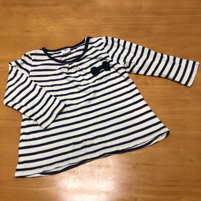 ベルメゾン(ベルメゾン)の専用　　80 長袖Tシャツ　2枚 キッズ/ベビー/マタニティのベビー服(~85cm)(Ｔシャツ)の商品写真