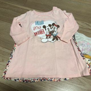 ベルメゾン(ベルメゾン)の専用　　80 長袖Tシャツ　2枚(Ｔシャツ)