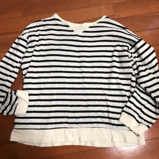 ザラ(ZARA)のZARA レディース トップス トレーナー ボーダー(トレーナー/スウェット)