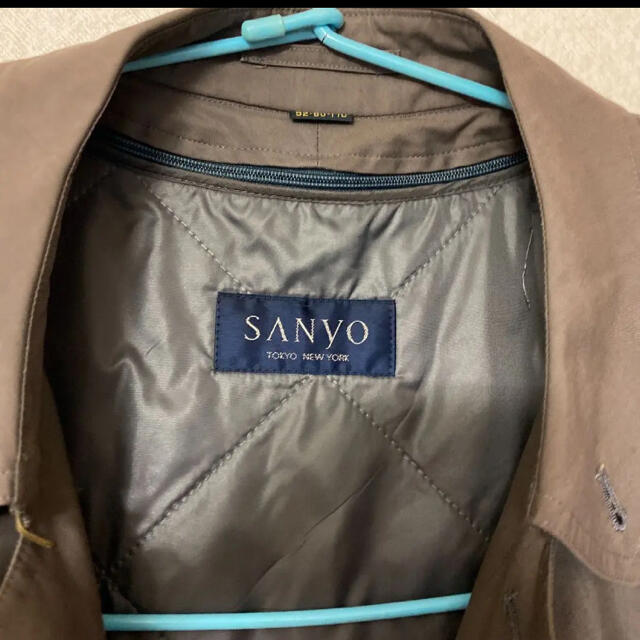 SANYO(サンヨー)のSANYO TOKYO NEW YORK  ロングコート　春に！これからの季節！ メンズのジャケット/アウター(チェスターコート)の商品写真