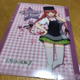 【新品】クリアファイル　五等分の花嫁　かっぱ寿司(キャラクターグッズ)