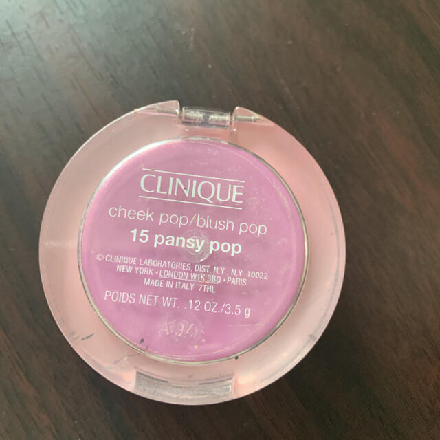 CLINIQUE(クリニーク)のクリニーク　チーク　15 パンジーポップ コスメ/美容のベースメイク/化粧品(チーク)の商品写真
