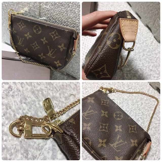 LOUIS チェーンポーチ 正規品の通販 by レア缶バッチ's shop｜ルイヴィトンならラクマ VUITTON - 超美品★ルイヴィトン モノグラム 大人気