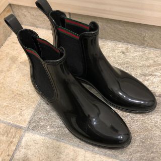 グッチ(Gucci)のGUCCI グッチ　レインブーツ　37(レインブーツ/長靴)