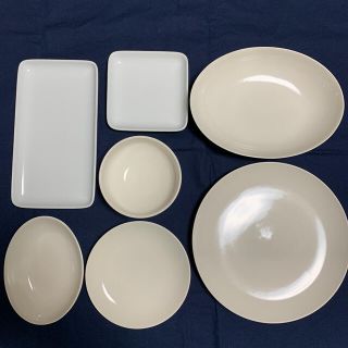 ムジルシリョウヒン(MUJI (無印良品))の無印良品皿小鉢7点セット（中古）(食器)