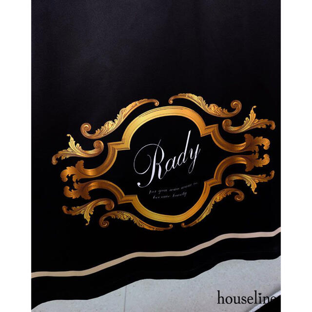 Rady(レディー)のRadyカーテン　178サイズ　ブラック　美品 インテリア/住まい/日用品のカーテン/ブラインド(カーテン)の商品写真