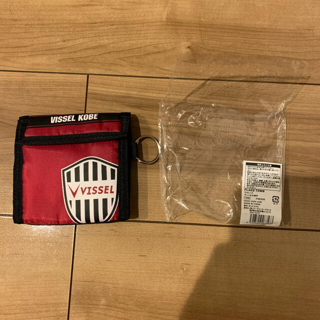 新品未使用　ヴィッセル神戸　財布 スポーツ/アウトドアのサッカー/フットサル(応援グッズ)の商品写真