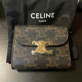 CELINE スモールトリオンフウォレット トリオンフキャンバス