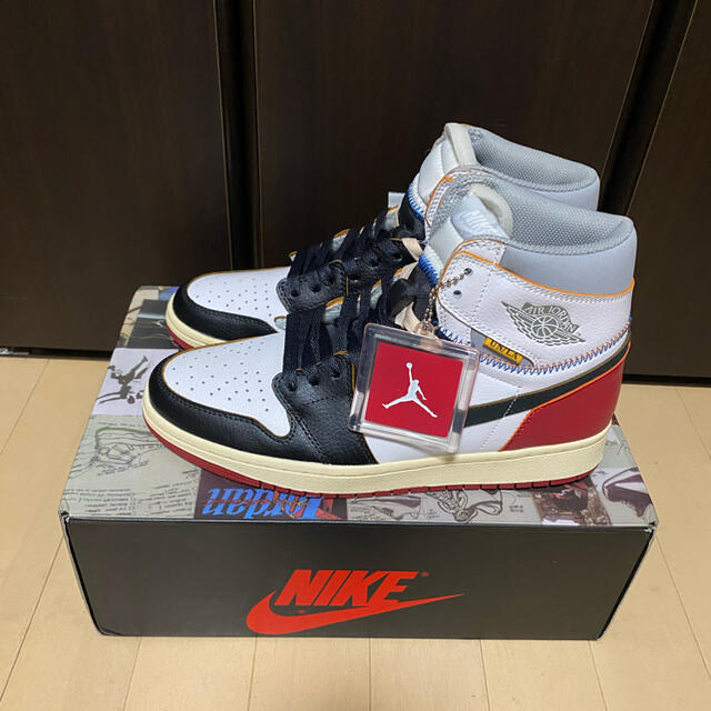 NIKE(ナイキ)のNIKE AJR JORDAN 1 UNION風 メンズの靴/シューズ(スニーカー)の商品写真