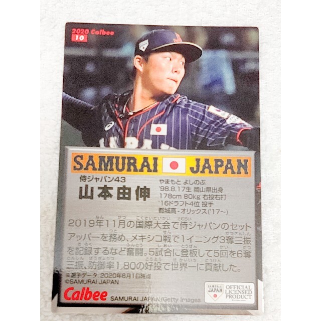オリックス バファローズ 山本由伸 プロ野球チップスカード 侍ジャパンの通販 By 速早shop オリックスバファローズならラクマ オリックス バファローズ 山本由伸 プロ野球チップスカード 侍ジャパンの通販 By 速早shop オリックスバファローズならラクマ