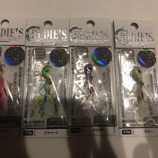 ルーディーズ(RUDIES)の魚子ラバ、魚種ラバ、魚メタル(ルアー用品)