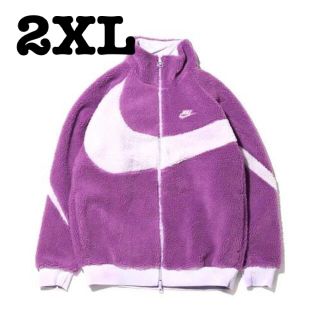 ナイキ(NIKE)のNIKE BIG SWOOSH BOA JACKET パープル　【国内正規品】(ブルゾン)