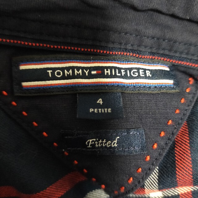 TOMMY HILFIGER(トミーヒルフィガー)のTOMMYチェックシャツ✩.*˚Sサイズ レディースのトップス(シャツ/ブラウス(長袖/七分))の商品写真