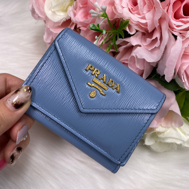 ✨美品✨PRADA プラダ コンパクトウォレット ミニウォレット 財布 - 財布