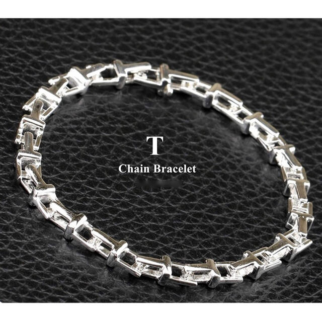 Tiffany & Co. - 3代目JSB岩田剛典愛用 Tチェーンブレスレット Tiffany & Co. - 3代目JSB岩田剛典愛用 Tチェーンブレスレット