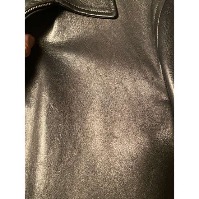 Gucci(グッチ)のグッチレザージャケット　フルジップ　メンズ メンズのジャケット/アウター(レザージャケット)の商品写真
