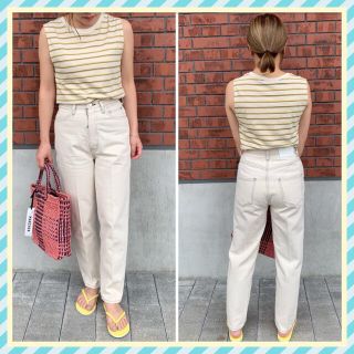 ジェーンスミス(JANE SMITH)のjane smith HIGH WAIST TAPERD SLIM 2020ss(デニム/ジーンズ)