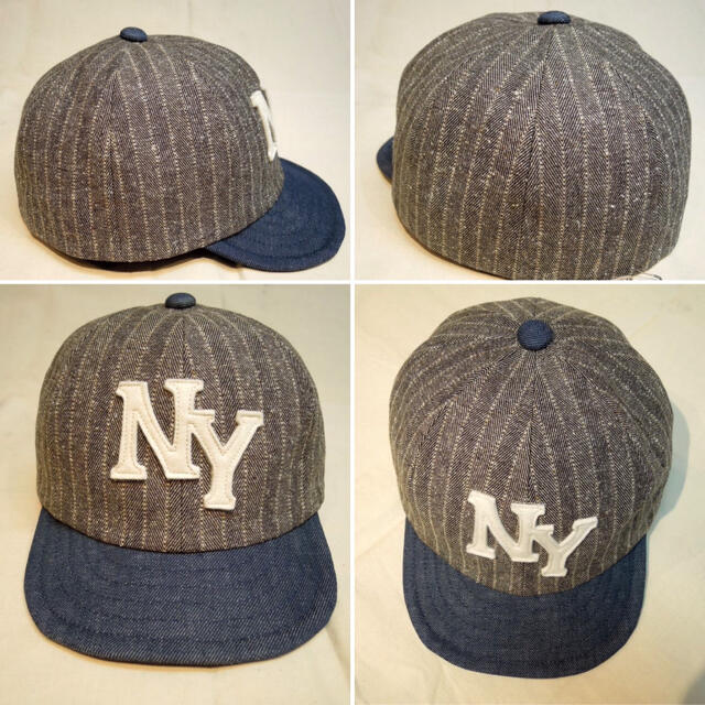 anachronorm(アナクロノーム)のJackman Herringbone fitted baseball cap メンズの帽子(キャップ)の商品写真