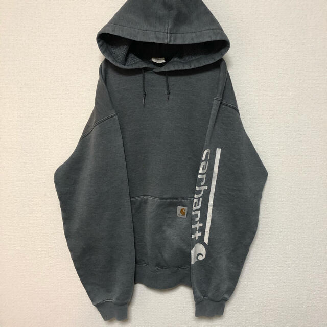 carhartt(カーハート)の【大人気】【レア】　カーハート　パーカー　フーディ　プルオーバー　メキシコ製 メンズのトップス(パーカー)の商品写真