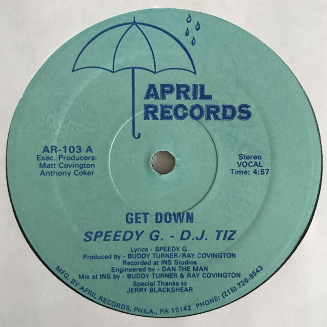 Speedy G. - D.J. Tiz - Get Down