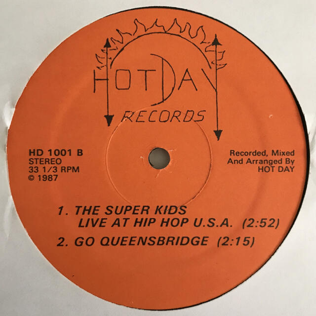 ランダムラップHot Day / Super Kids - Go Queensbridge