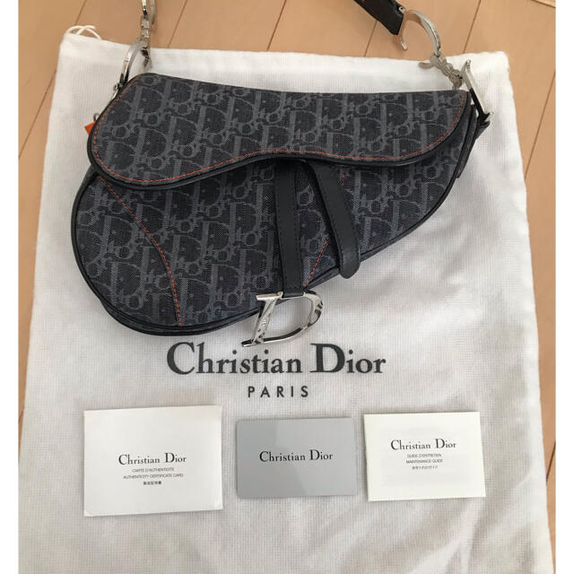 Christian Dior(クリスチャンディオール)のChristian Dior サドルバッグ　フライトライン　激レア レディースのバッグ(ショルダーバッグ)の商品写真