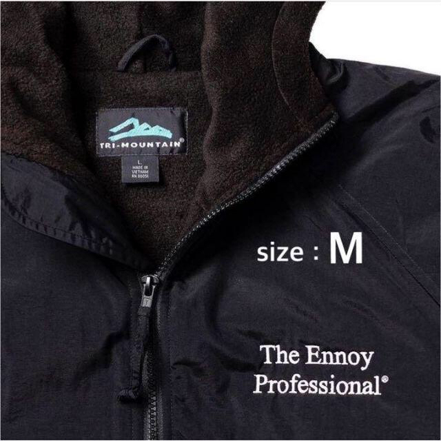 ENNOY NYLON HOODED JACKET M エンノイ ナイロン