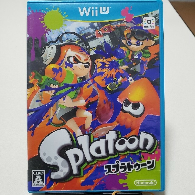 Wii U(ウィーユー)のSplatoon（スプラトゥーン） Wii U エンタメ/ホビーのゲームソフト/ゲーム機本体(家庭用ゲームソフト)の商品写真