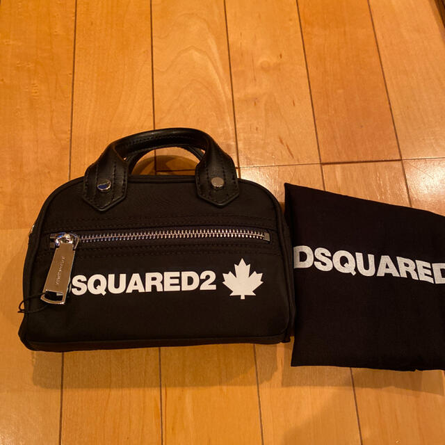 メンズDSQUARED2 ユニセックス ミニボストン ショルダーバッグ