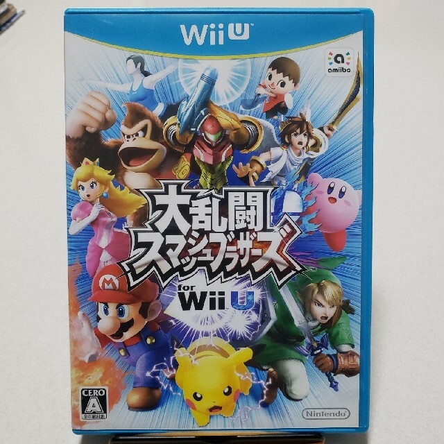 Wii U(ウィーユー)の大乱闘スマッシュブラザーズ for Wii U Wii U エンタメ/ホビーのゲームソフト/ゲーム機本体(家庭用ゲームソフト)の商品写真