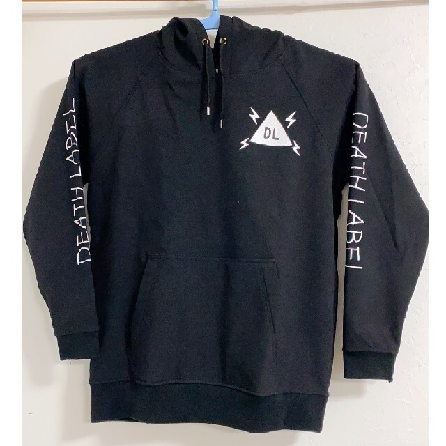 18-19 DEATH LABEL 撥水パーカー XL black