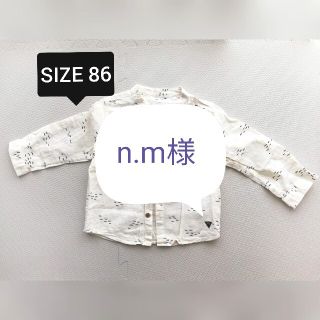 ザラ(ZARA)のZARA  BABY 86サイズ　シャツ(シャツ/カットソー)