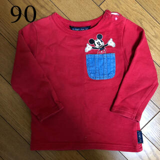 フタフタ(futafuta)のMickey キッズトレーナー90(ジャケット/上着)