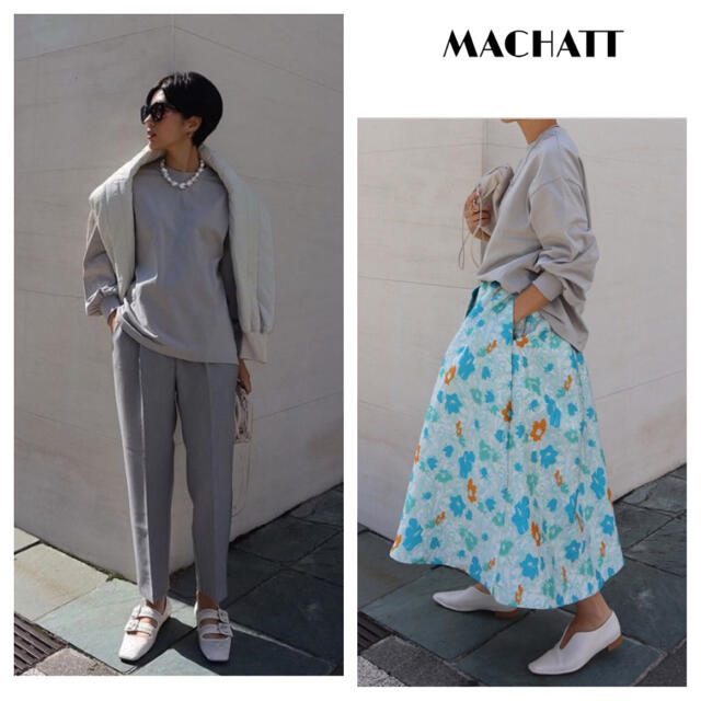 machatt マチャット　　ロングスリーブトレーナー