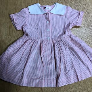 クレージュ(Courreges)のCourreges☆上品なパステルピンクのワンピース100センチ(ワンピース)