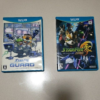 ウィーユー(Wii U)のSTAR FOX ZERO ＆ GUARD Wii U ２本セット(家庭用ゲームソフト)